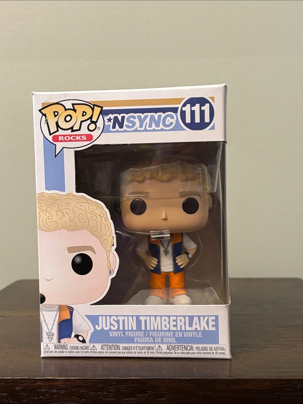 Pop Rocks 3.75 Inch Action Figure Nsync - Justin Timberlake #111